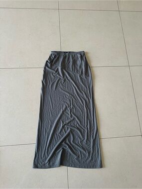 Cotton On Charcoal Gray Maxi Skirt